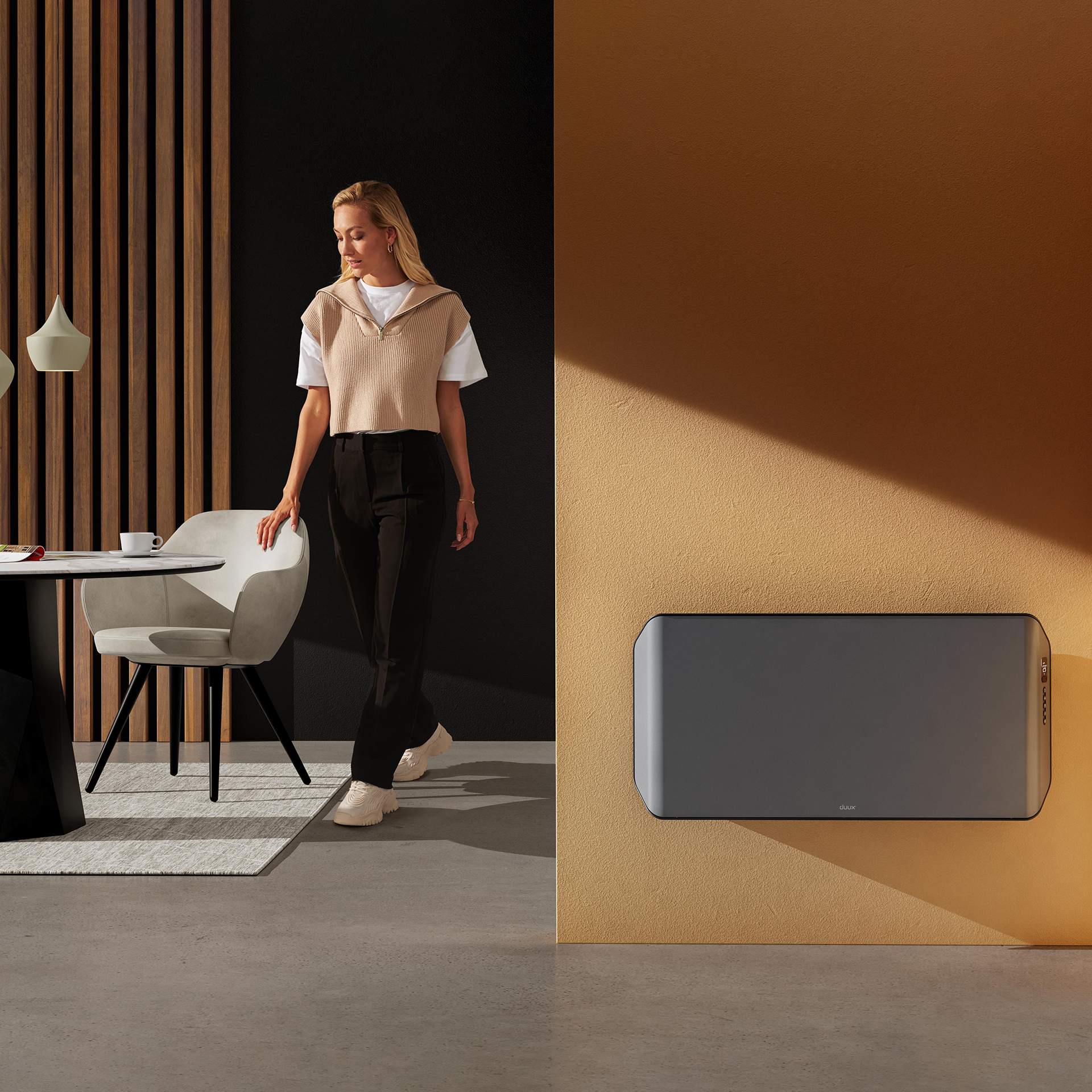 Duux | Edge 2000 Smart Convector Heater | 2000 W | Suitable for rooms up to 30 m² | Gray | IP24