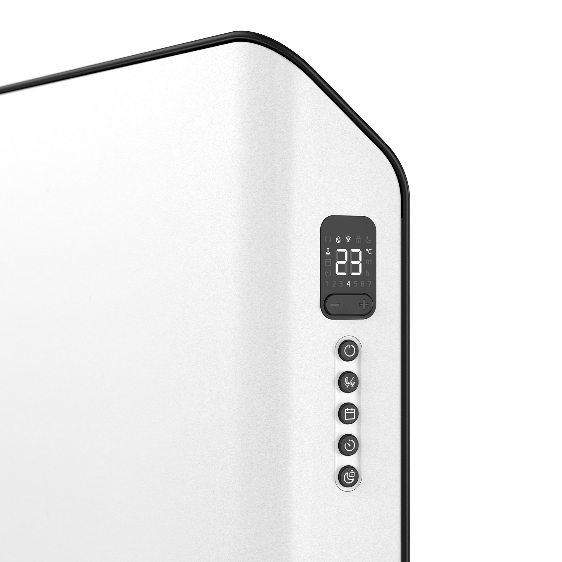 Duux | Edge 2000 Smart Convector Heater | 2000 W | Suitable for rooms up to 30 m² | White | IP24