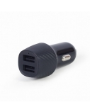 Gembird | A | TA-U2C48A-CAR-01 | 2-port USB car charger