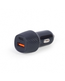 Gembird | TA-U2QC3-CAR-02 | 2-port USB car fast charger