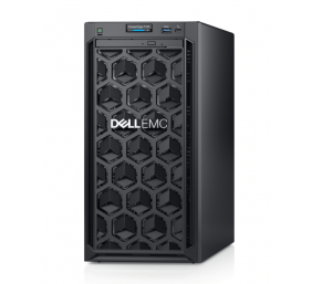 Dell PowerEdge T140 Tower, Intel Xeon, E-2234, 3.46 GHz, 8 MB, 8T, 4C, UDIMM DDR4, 2666 MHz, No RAM, No HDD, Up to 4 x 3.5", PERC H330, Single Cabled, Power supply 365 W, iDRAC9 Express, No Rails, No OS, Warranty Basic Onsite 36 month(s)