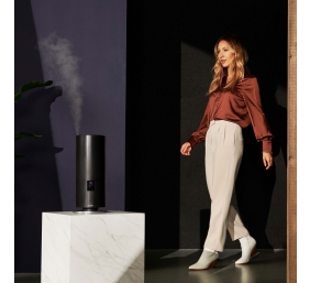 Duux | Humidifier Gen 2 | Beam Mini Smart | Air humidifier | 20 W | Water tank capacity 3 L | Suitable for rooms up to 30 m² | Ultrasonic | Humidification capacity 300 ml/hr | Black