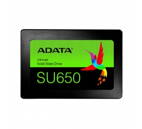 ADATA | Ultimate SU650 | 256 GB | SSD form factor 2.5" | SSD interface SATA 6Gb/s | Read speed 520 MB/s | Write speed 450 MB/s