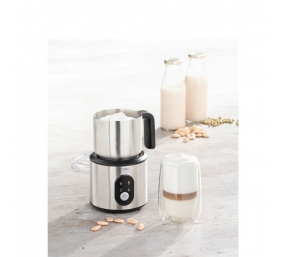 Caso Crema & Choco Milk frother, LED Display, 360° base station, Inox Caso | 01666 | Crema & Choco Milk frother | 0,35 L | 500 W | Black