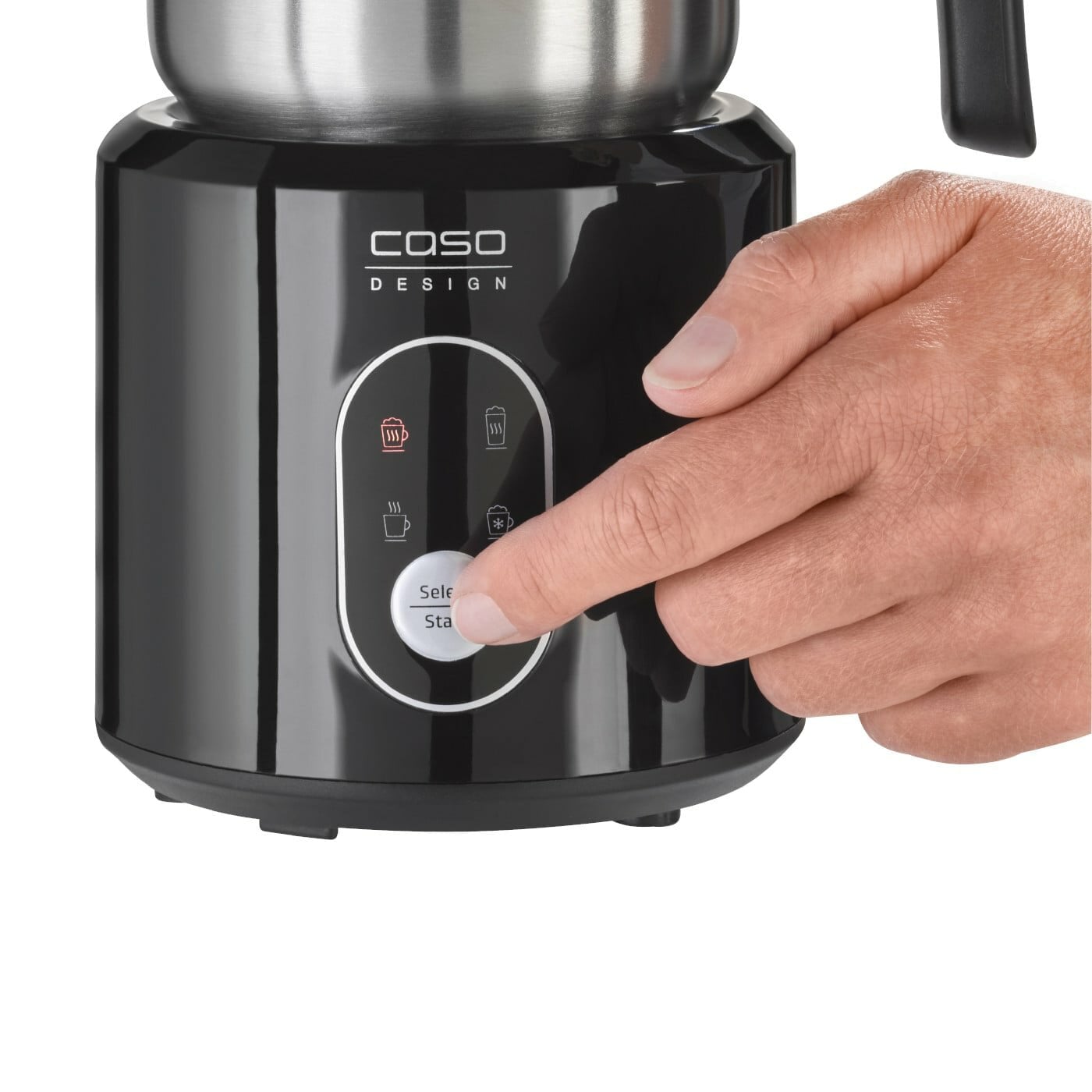 Caso | Crema & Choco Milk frother | 01665 | 0,35 L | 500 W | Black
