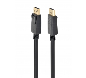 Gembird | Black | 2x Displayport (male) | DisplayPort cable, 4K | DisplayPort to DisplayPort | 5 m