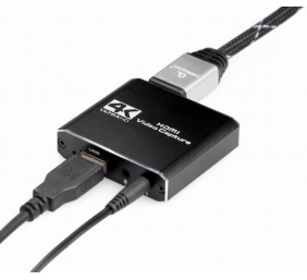 Gembird | USB HDMI grabber, 4K, pass-through HDMI | UHG-4K2-01