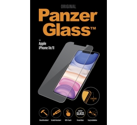 PanzerGlass | Apple | iPhone XR/11 | Hybrid glass | Transparent | Full frame coverage; Rounded edges; 100% touch preservation | Screen Protector