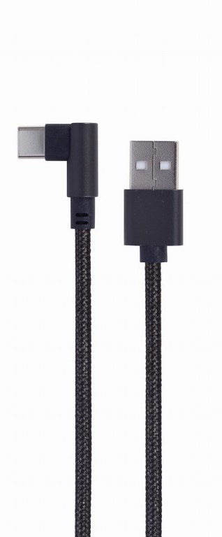 Gembird | Angled USB Type-C charging and data cable | CC-USB2-AMCML-0.2M