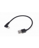 Gembird | CC-USB2-AMCML-0.2M | Black