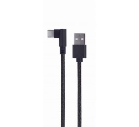 Gembird | Angled USB Type-C charging and data cable | CC-USB2-AMCML-0.2M