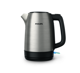 Philips Daily Collection HD9350/90 Elektrinis virdulys, 1.7 L, 2200 W, Sidabrinė/Juoda