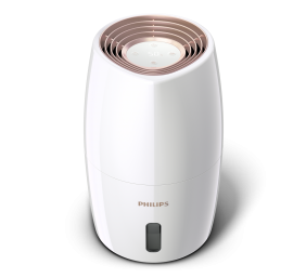 Philips | HU2716/10 | Humidifier | 17 W | Water tank capacity 2 L | Suitable for rooms up to 32 m² | NanoCloud evaporation | Humidification capacity 200 ml/hr | White