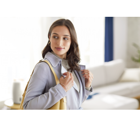 Philips | HU2716/10 | Humidifier | 17 W | Water tank capacity 2 L | Suitable for rooms up to 32 m² | NanoCloud evaporation | Humidification capacity 200 ml/hr | White