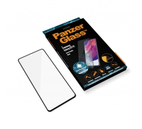 PanzerGlass | Samsng | Galaxy S21 FE CF | Hybrid glass | Black | Antibacterial; Works with in-screen fingerprint reader; Full frame coverage; Rounded edges | Screen Protector