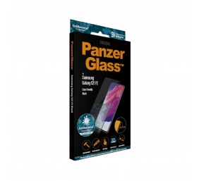 PanzerGlass | Samsng | Galaxy S21 FE CF | Hybrid glass | Black | Antibacterial; Works with in-screen fingerprint reader; Full frame coverage; Rounded edges | Screen Protector
