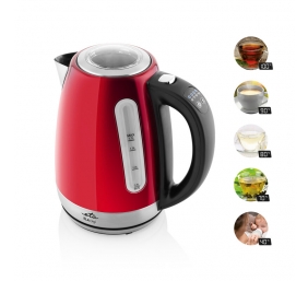 ETA | Kettle | Ela Digi ETA959890010 | Electric | 2200 W | 1.7 L | Stainless steel | 360° rotational base | Red