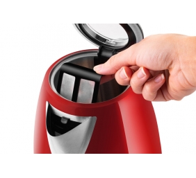 ETA | Kettle | Ela Digi ETA959890010 | Electric | 2200 W | 1.7 L | Stainless steel | 360° rotational base | Red