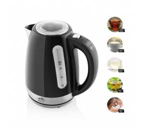 ETA | Kettle | Ela Digi ETA959890020 | Electric | 2200 W | 1.7 L | Stainless steel | 360° rotational base | Black
