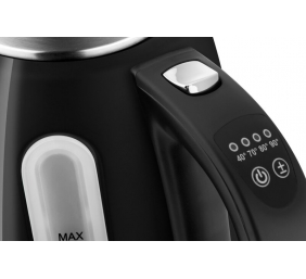 ETA | Kettle | Ela Digi ETA959890020 | Electric | 2200 W | 1.7 L | Stainless steel | 360° rotational base | Black