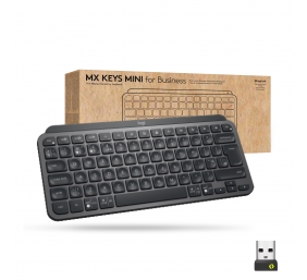 Bevielė klaviatūra Logitech MX Keys Mini For Business, US, Grafitas