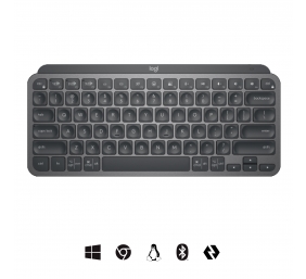Bevielė klaviatūra Logitech MX Keys Mini For Business, US, Grafitas