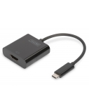 Digitus USB Type-C to HDMI Adapter | DA-70852 | 0.15 m | Black | USB Type-C