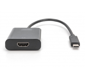 Digitus | USB Type-C to HDMI Adapter | DA-70852 | Black | USB Type-C | 0.15 m