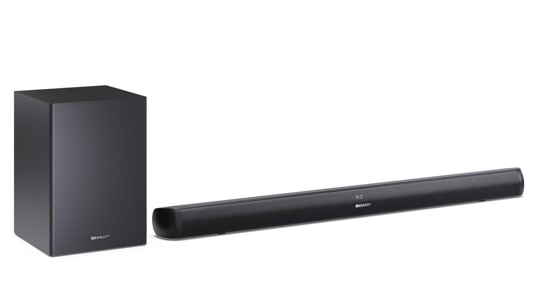 Sharp HT-SBW202 2.1 Soundbar with Wireless Subwoofer for TV above 40", HDMI ARC/CEC, Aux-in, Optical, Bluetooth, 92cm, Black | Sharp | TV SoundBar with Wireless Subwoofer | HT-SBW202 | Black | No | AUX in | Bluetooth | 200 W | Wireless connection