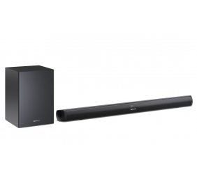 Sharp HT-SBW202 2.1 Soundbar with Wireless Subwoofer for TV above 40", HDMI ARC/CEC, Aux-in, Optical, Bluetooth, 92cm, Black | Sharp | TV SoundBar with Wireless Subwoofer | HT-SBW202 | Black | No | AUX in | Bluetooth | 200 W | Wireless connection