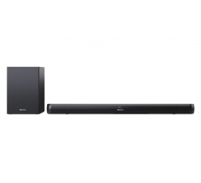 Sharp HT-SBW202 2.1 Soundbar with Wireless Subwoofer for TV above 40", HDMI ARC/CEC, Aux-in, Optical, Bluetooth, 92cm, Black | Sharp | TV SoundBar with Wireless Subwoofer | HT-SBW202 | Black | No | AUX in | Bluetooth | 200 W | Wireless connection