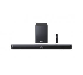 Sharp HT-SBW202 2.1 Soundbar with Wireless Subwoofer for TV above 40", HDMI ARC/CEC, Aux-in, Optical, Bluetooth, 92cm, Black | Sharp | TV SoundBar with Wireless Subwoofer | HT-SBW202 | Black | No | AUX in | Bluetooth | 200 W | Wireless connection