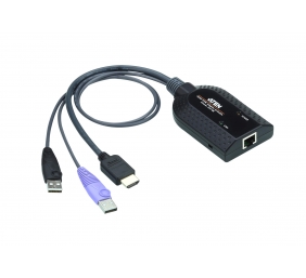 Aten USB HDMI Virtual Media KVM Adapter Cable (Support Smart Card Reader and Audio De-Embedder) | Aten | USB HDMI Virtual Media KVM Adapter Cable (Support Smart Card Reader and Audio De-Embedder)