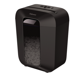 Fellowes Powershred LX50 Dokumentų naikiklis, Particle-cut shredding, 4x37mm, P-4, Black