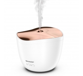 Sharp | DF-A1E-W | Aroma Diffuser | W | Ultrasonic | Suitable for rooms up to  m³ | Suitable for rooms up to  m² | White Metallic Rose Gold