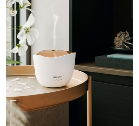 Sharp | DF-A1E-W | Aroma Diffuser | W | Ultrasonic | Suitable for rooms up to  m³ | Suitable for rooms up to  m² | White Metallic Rose Gold