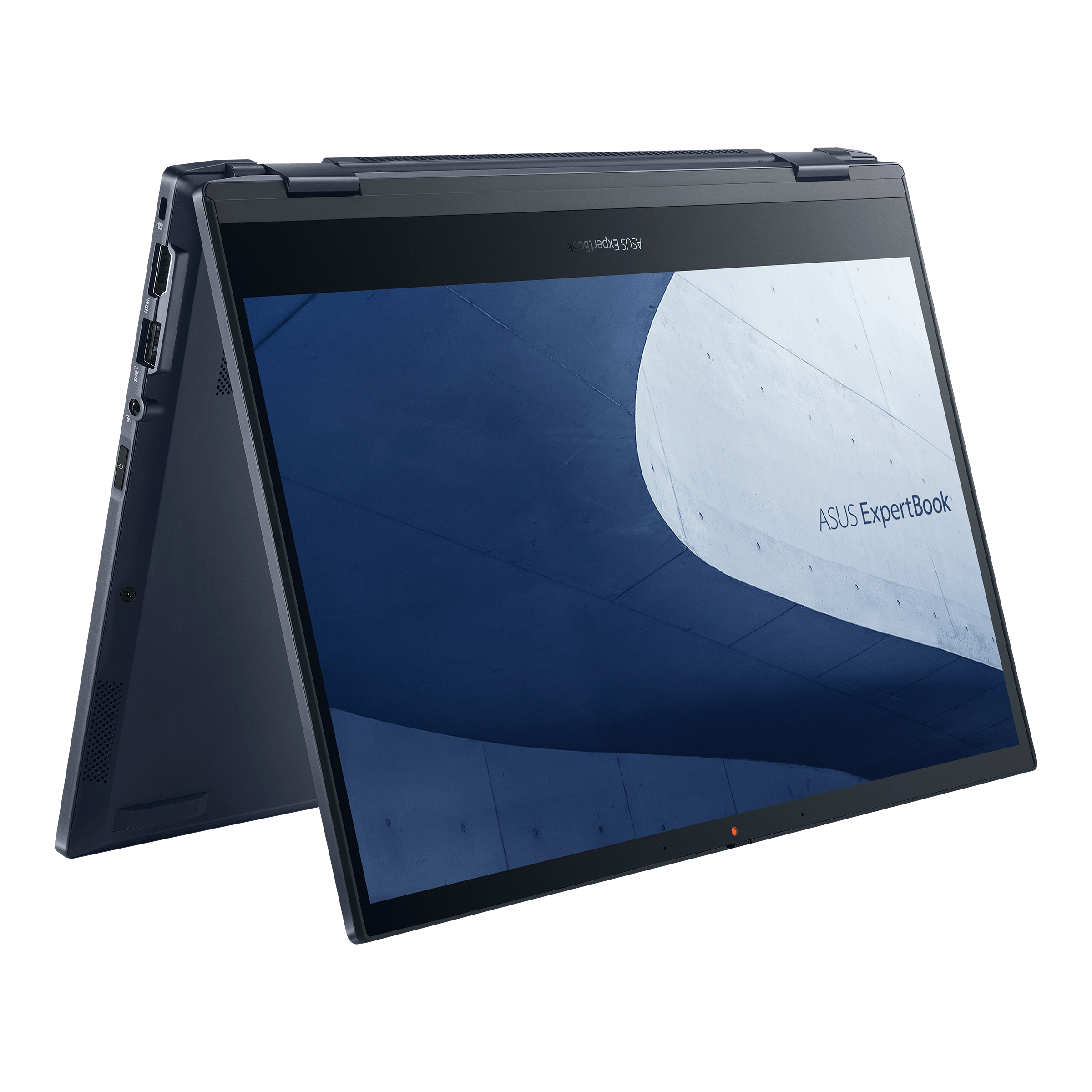 Asus ExpertBook B5 Flip  Star Black 13.3 " OLED Touchscreen FHD Anti-glare Intel Core i5 i5-1135G7 16 GB DDR4 SSD 512 GB Intel UHD Graphics Windows 10 Pro 802.11ax Bluetooth version 5.0 Keyboard language English Keyboard backlit Warranty 36 month(s) Batte