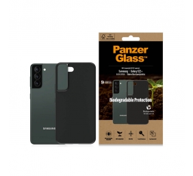 PanzerGlass Biodegradable Case Samsung Galaxy S22+ Bio-based plastic Black 100% Compostable. Contains wood material. Sleek black design. Compatible with wireless charging