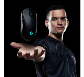 Logitech G PRO Belaidė žaidimų pelė, RF Wireless, 25600 DPI, Juoda