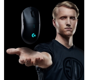 Logitech G PRO Belaidė žaidimų pelė, RF Wireless, 25600 DPI, Juoda