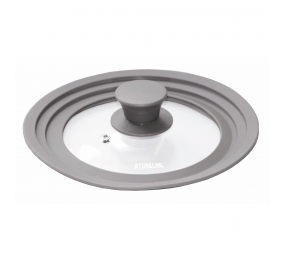 Stoneline | Universal glass lid | 13406 | Lid | Diameter 16/18/20  cm | Transparent