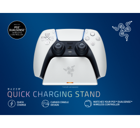 Razer Universal Quick Charging Stand for PlayStation 5, White | Razer | Universal Quick Charging Stand for PlayStation 5