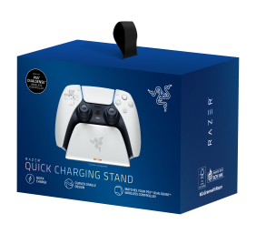 Greitojo įkrovimo stotelė Razer RC21-01900100-R3M1 žaidimų valdymo pultui PS5, Balta