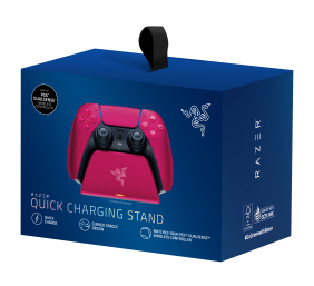 Razer Universal Quick Charging Stand for PlayStation 5, Cosmic Red | Razer | Universal Quick Charging Stand for PlayStation 5