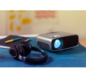 Philips NeoPix Easy Home Projector, 800x480, 16:9, 3000:1, Gray