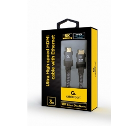 Cablexpert | Ultra High speed HDMI cable with Ethernet, 8K select plus series | 2 x Type-A | HDMI 2.1 downwards | 3 m