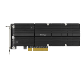 Synology | M2D20 | Dual-slot M.2 NCMe PCIe SSD adapter card for cashe acceleration GT/s | PCIe 3.0 x8