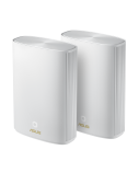 Asus | ZenWiFi AX Hybrid (XP4) (2pk White) | 802.11ax | 574+1201 Mbit/s | Mbit/s | Ethernet LAN (RJ-45) ports 2 | Mesh Support Yes | MU-MiMO Yes | Antenna type | 1 x USB 3.0 | month(s)