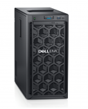 Dell PowerEdge T140 Tower, Intel Xeon, E-2124, 3.3 GHz, 8 MB, 4T, 4C, 1x16 GB, UDIMM DDR4, 3200 MHz, 1000 GB, SATA, Up to 4 x 3.5", PERC H330, Single Cabled, Power supply 365 W, iDRAC 9 Basic, No Rails, No OS, Warranty Basic NBD 36 month(s)