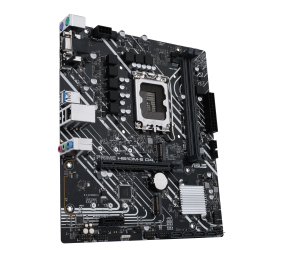 Asus PRIME H610M-E D4 Processor family Intel Processor socket  LGA1700 DDR4 DIMM Memory slots 2 Supported hard disk drive interfaces 	SATA, M.2 Number of SATA connectors 4 Chipset Intel H610 mATX
